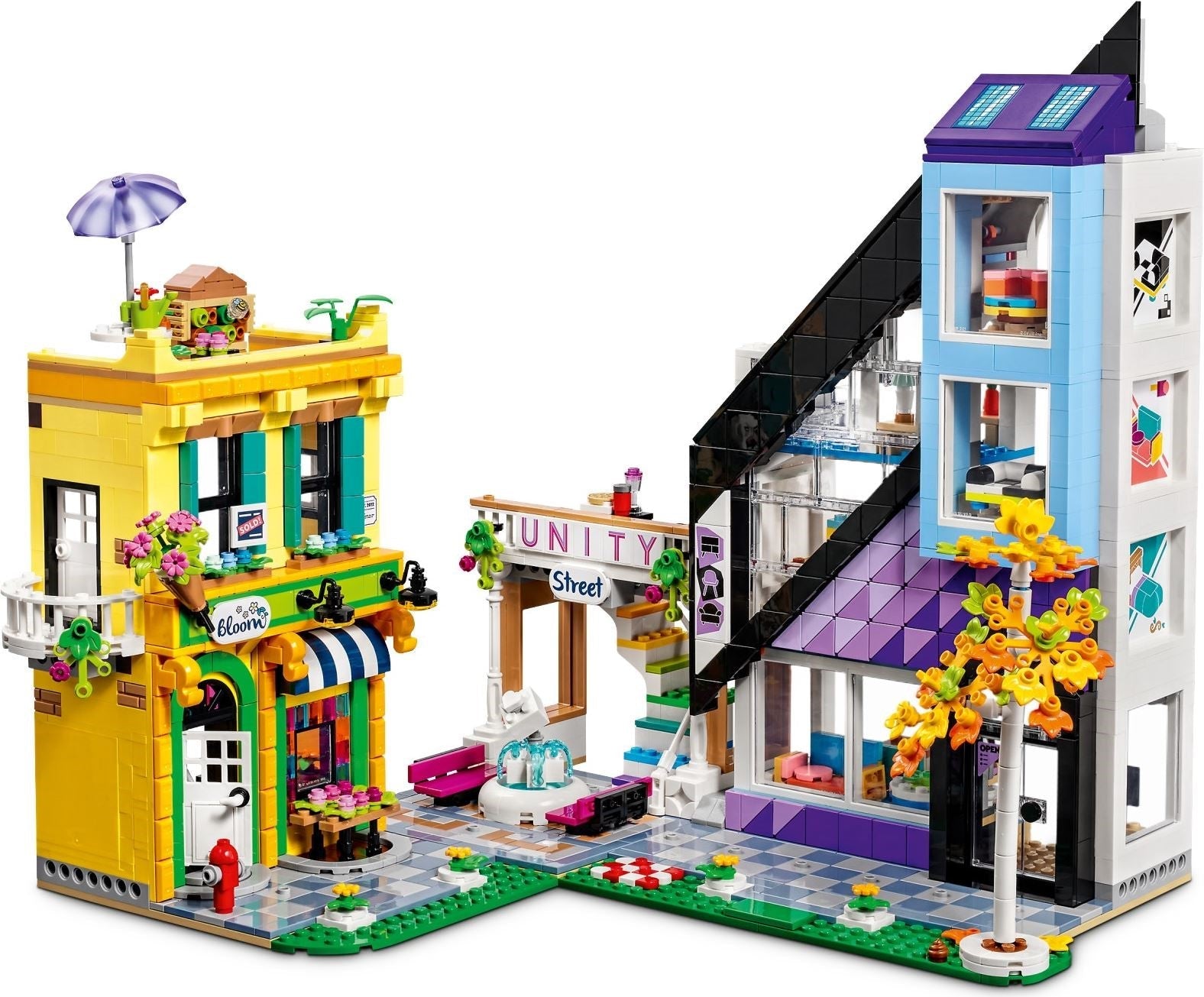 LEGO 41732 Downtown Flower and Design Stores – Creative City Playset - SuperSaverAU - view 5