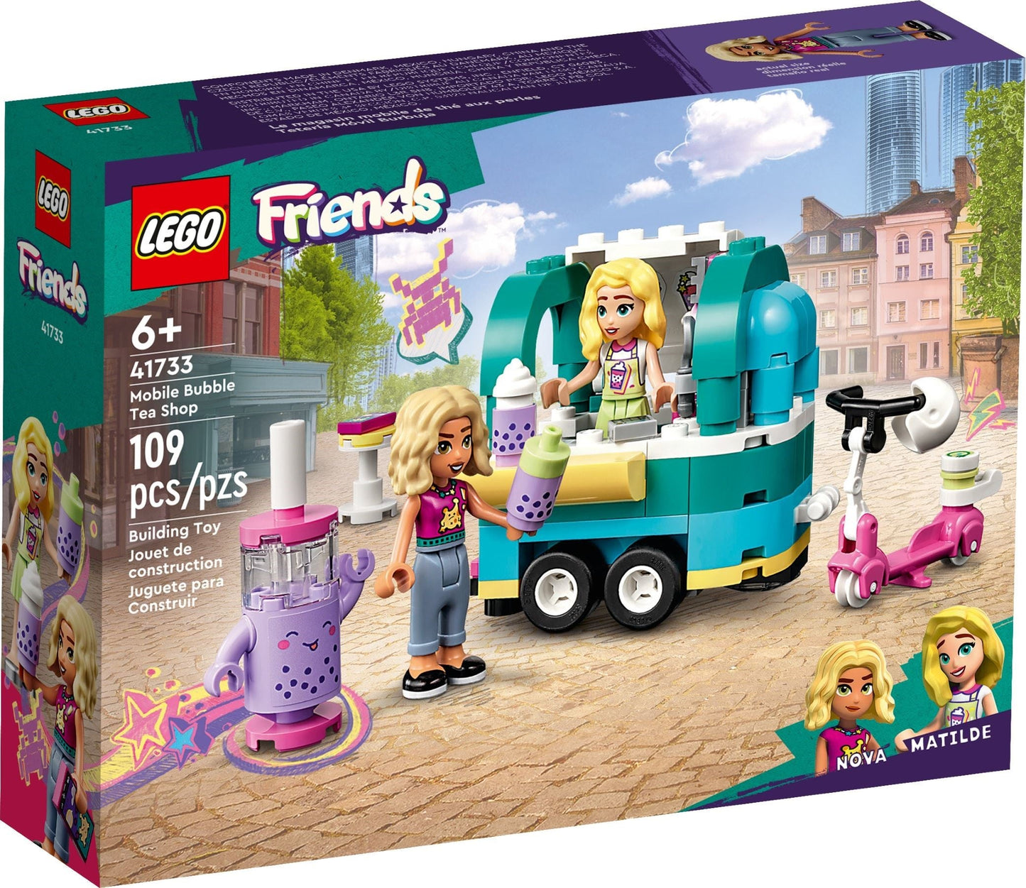 LEGO Friends Series 41733 Mobile Bubble Tea Shop- Auzzi Store