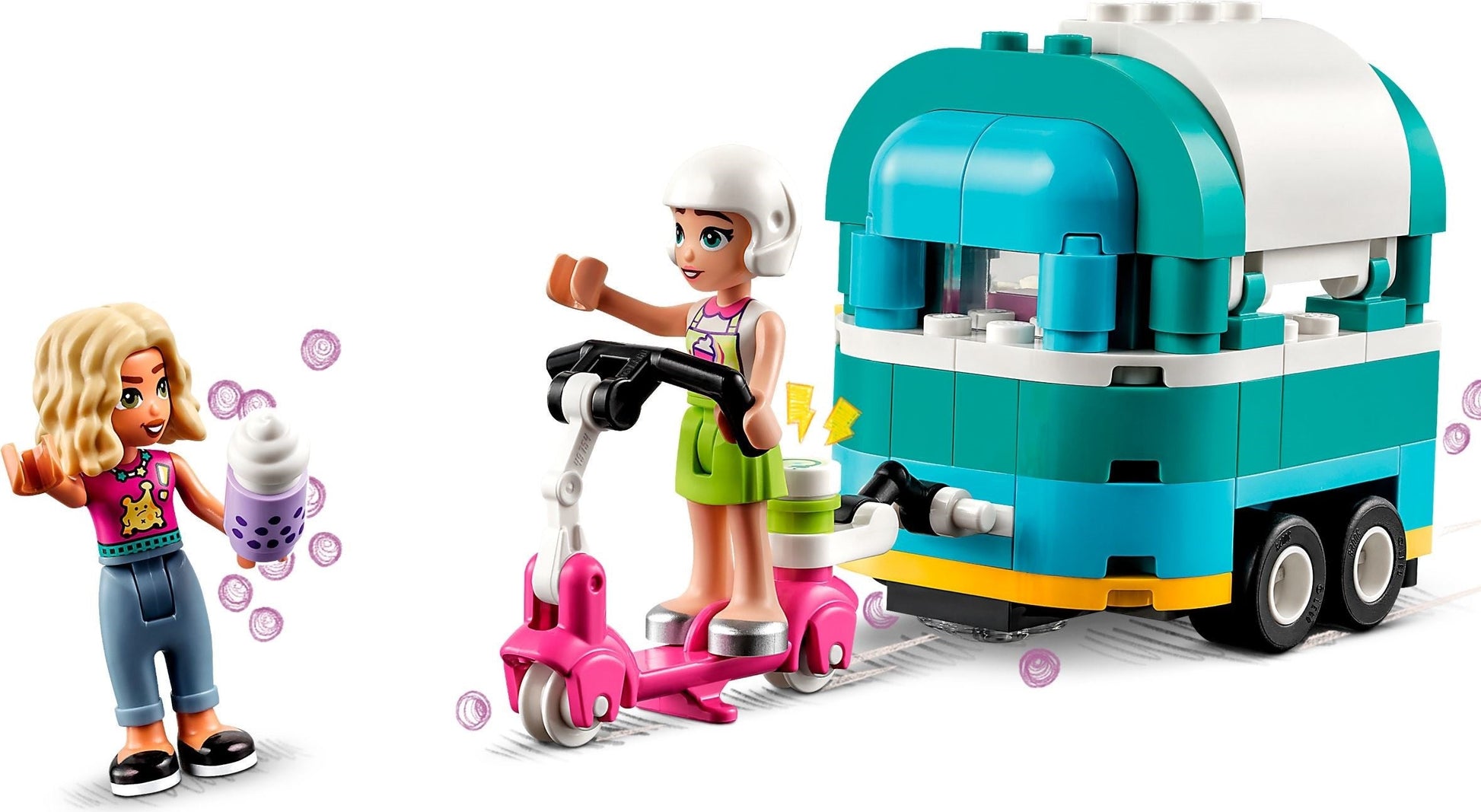 LEGO Friends Series 41733 Mobile Bubble Tea Shop- Auzzi Store