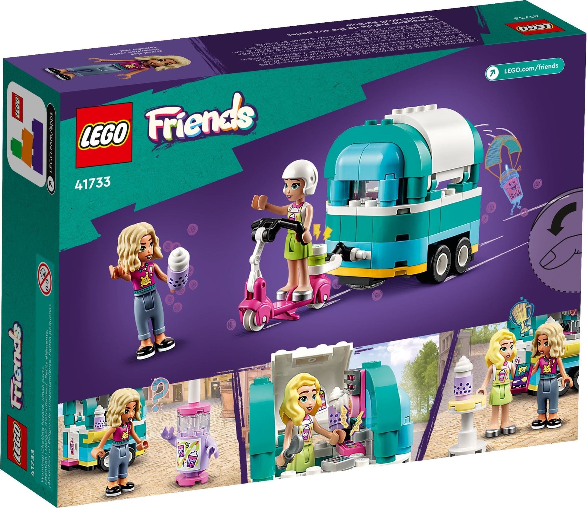 LEGO Friends Series 41733 Mobile Bubble Tea Shop- Auzzi Store