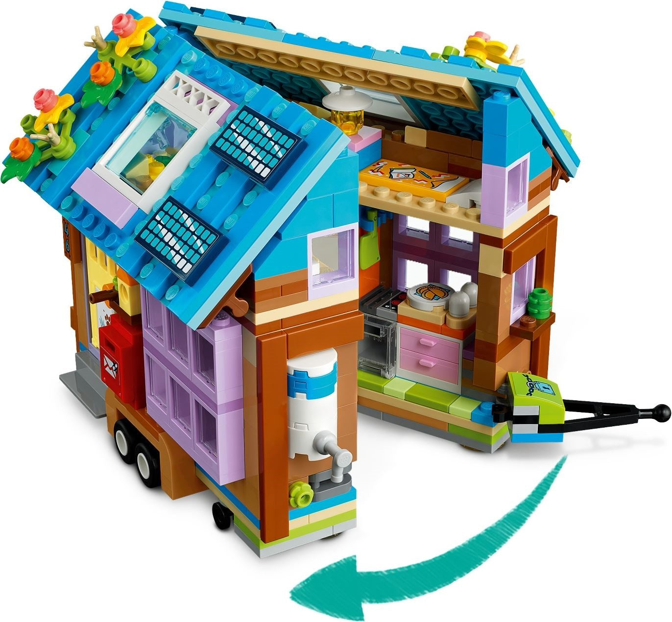 LEGO Friends Series 41735 Mobile Tiny House- Auzzi Store