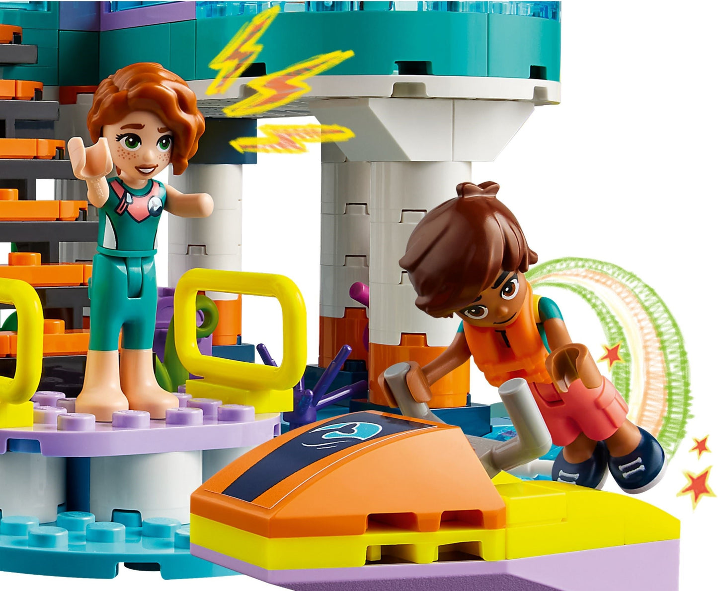 LEGO Friends Series 41736 Sea Rescue Centre- Auzzi Store