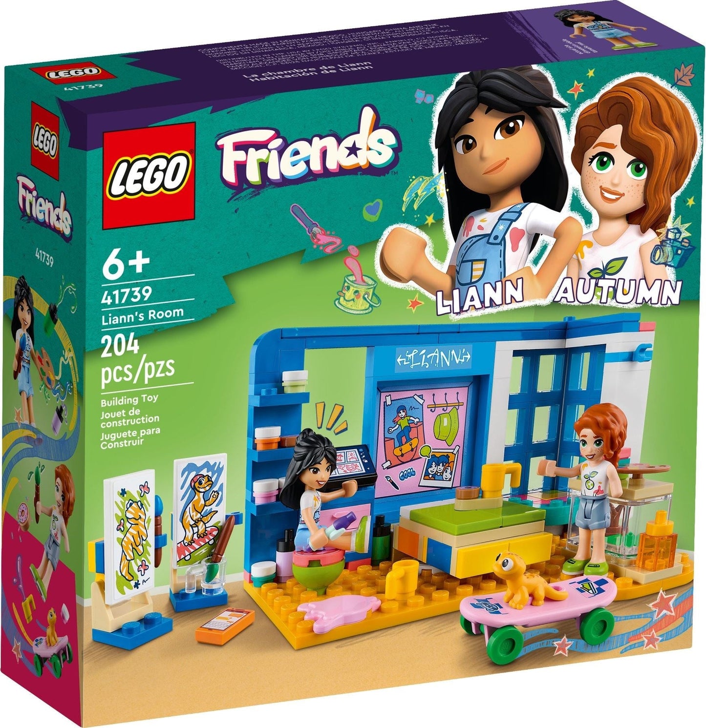 LEGO Friends 41739 Liann’s Room Playset