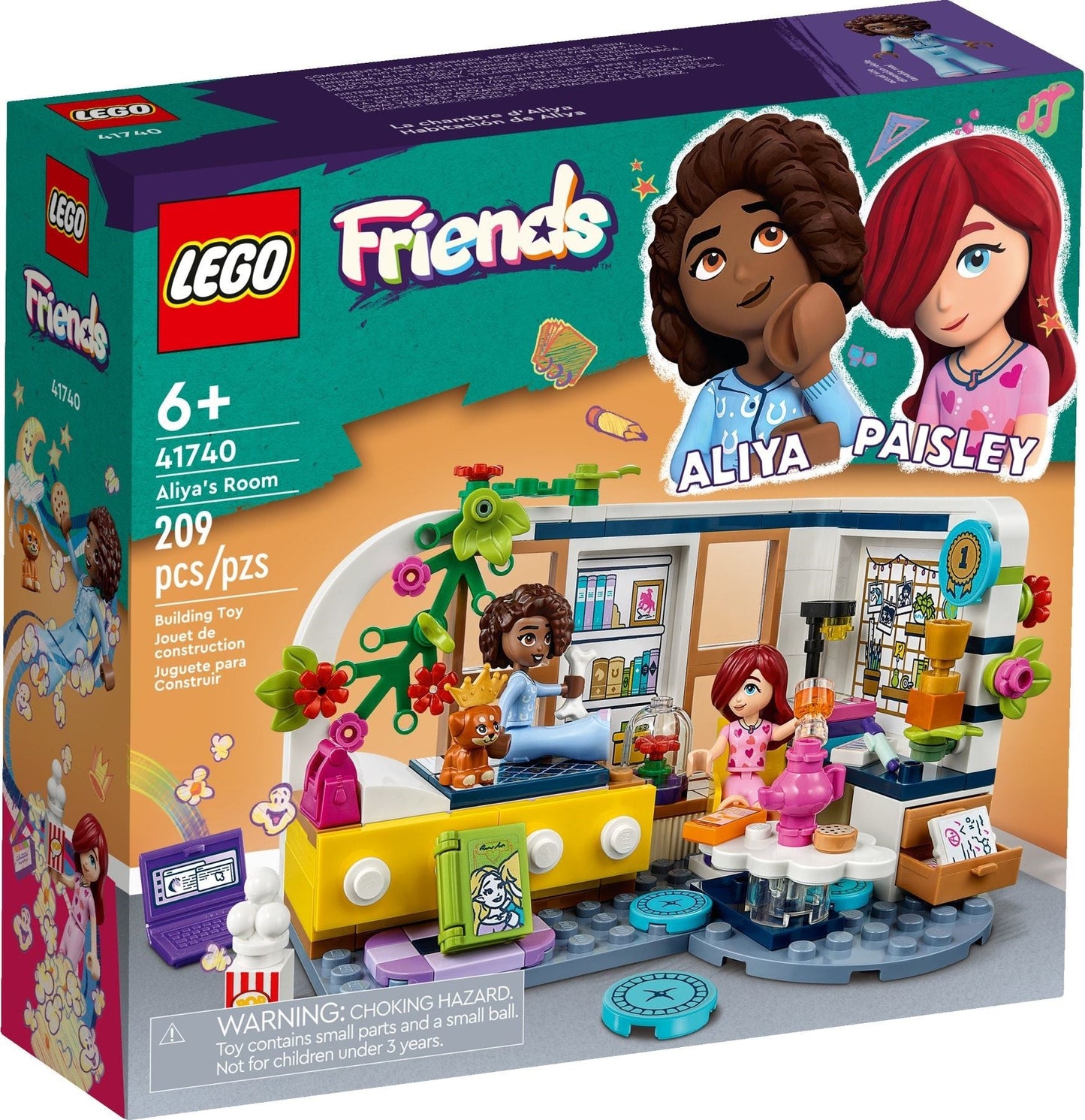 41740 Aliya’s Room – Cozy LEGO Friends Bedroom Playset