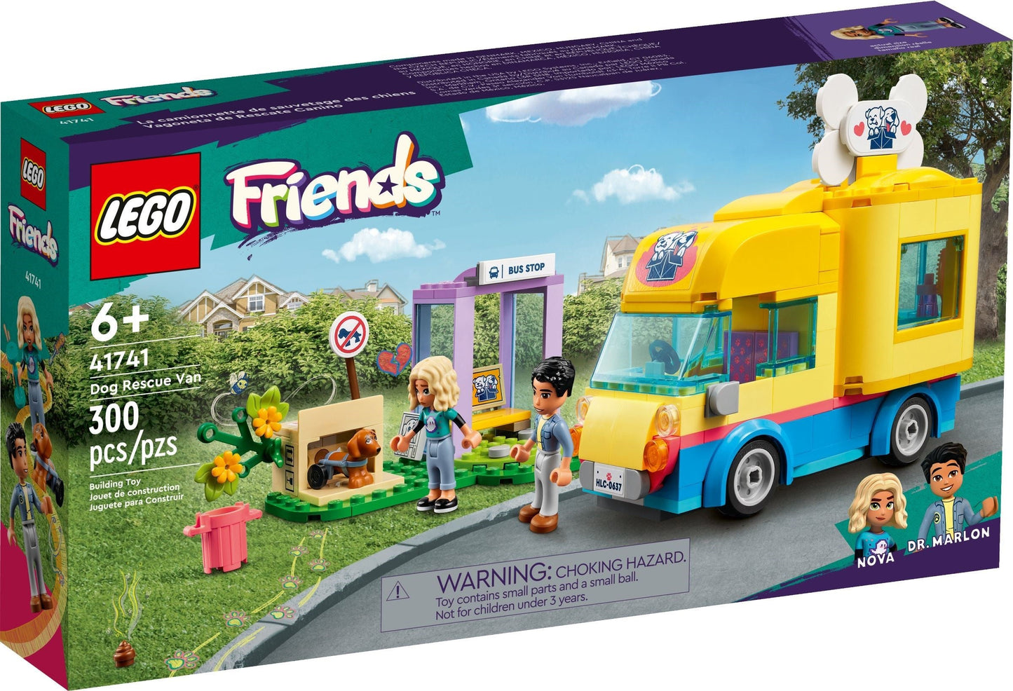 LEGO Friends Series 41741 Dog Rescue Van- Auzzi Store