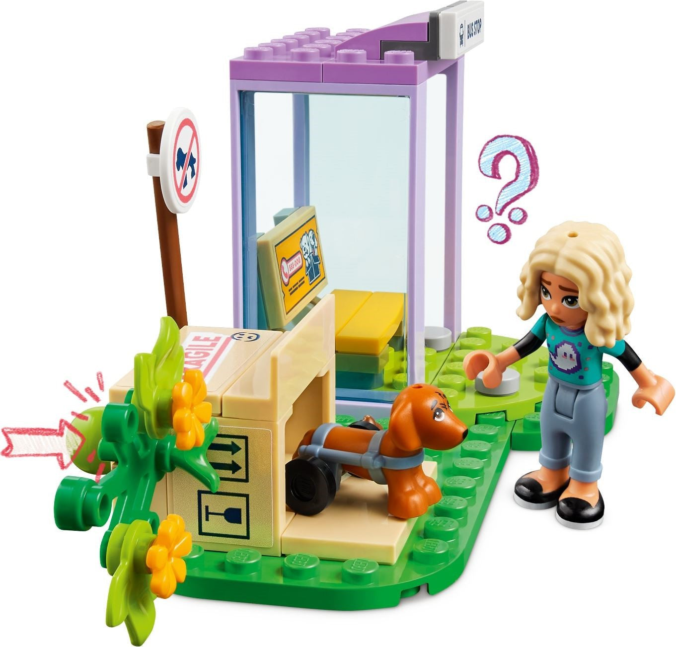 LEGO Friends Series 41741 Dog Rescue Van- Auzzi Store