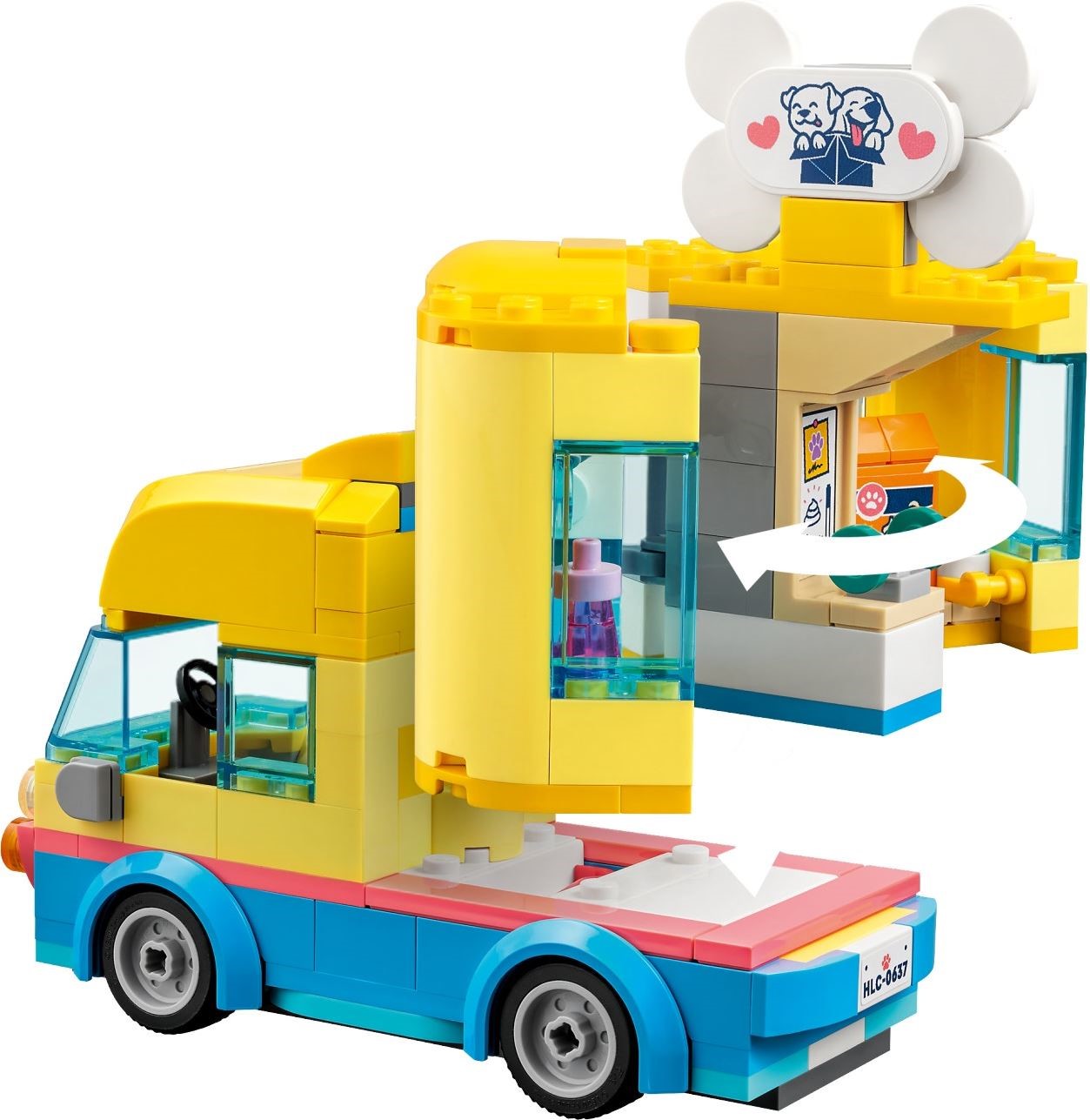 LEGO Friends Series 41741 Dog Rescue Van- Auzzi Store