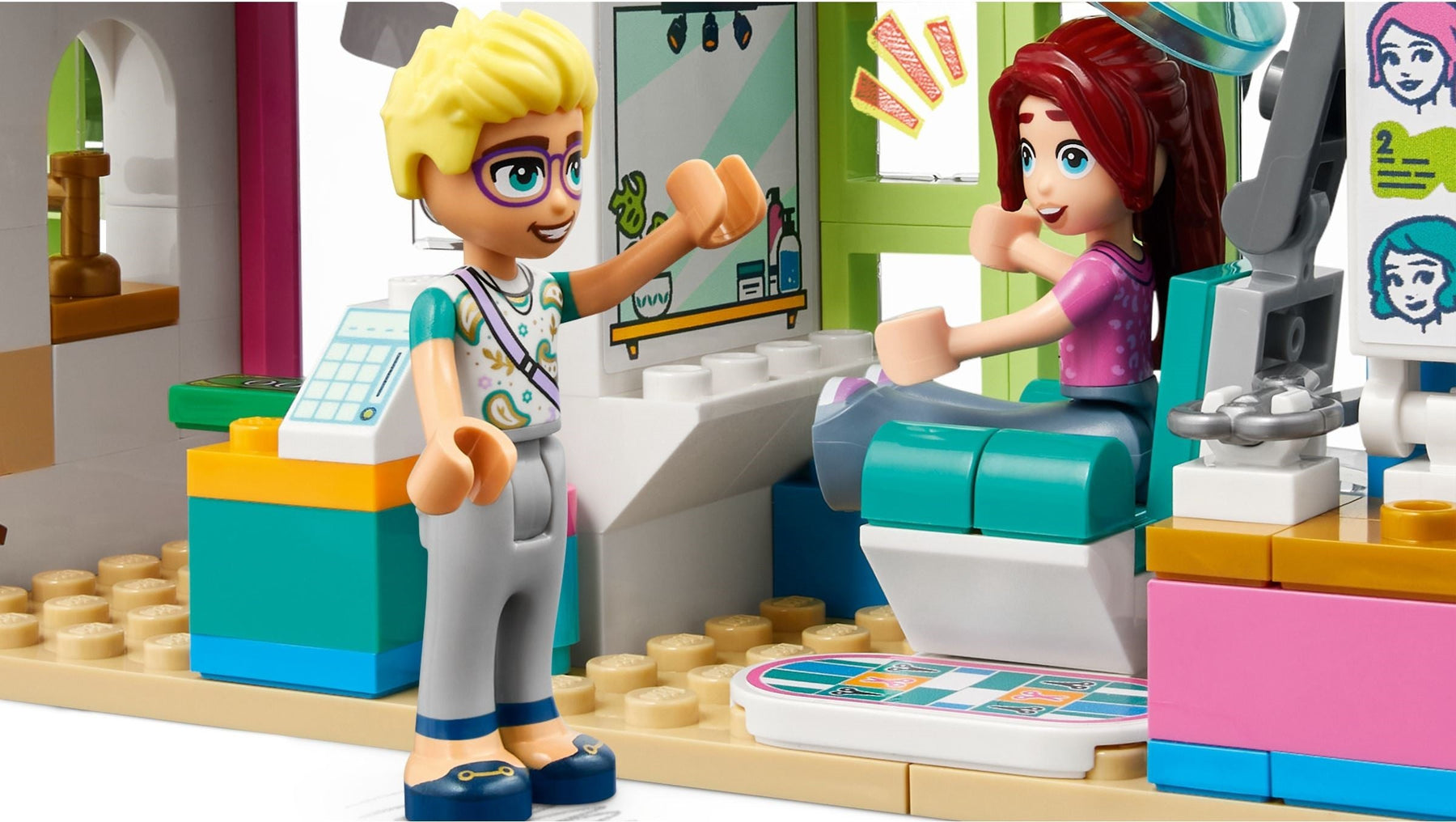 LEGO Friends Series 41743 Hair Salon- Auzzi Store