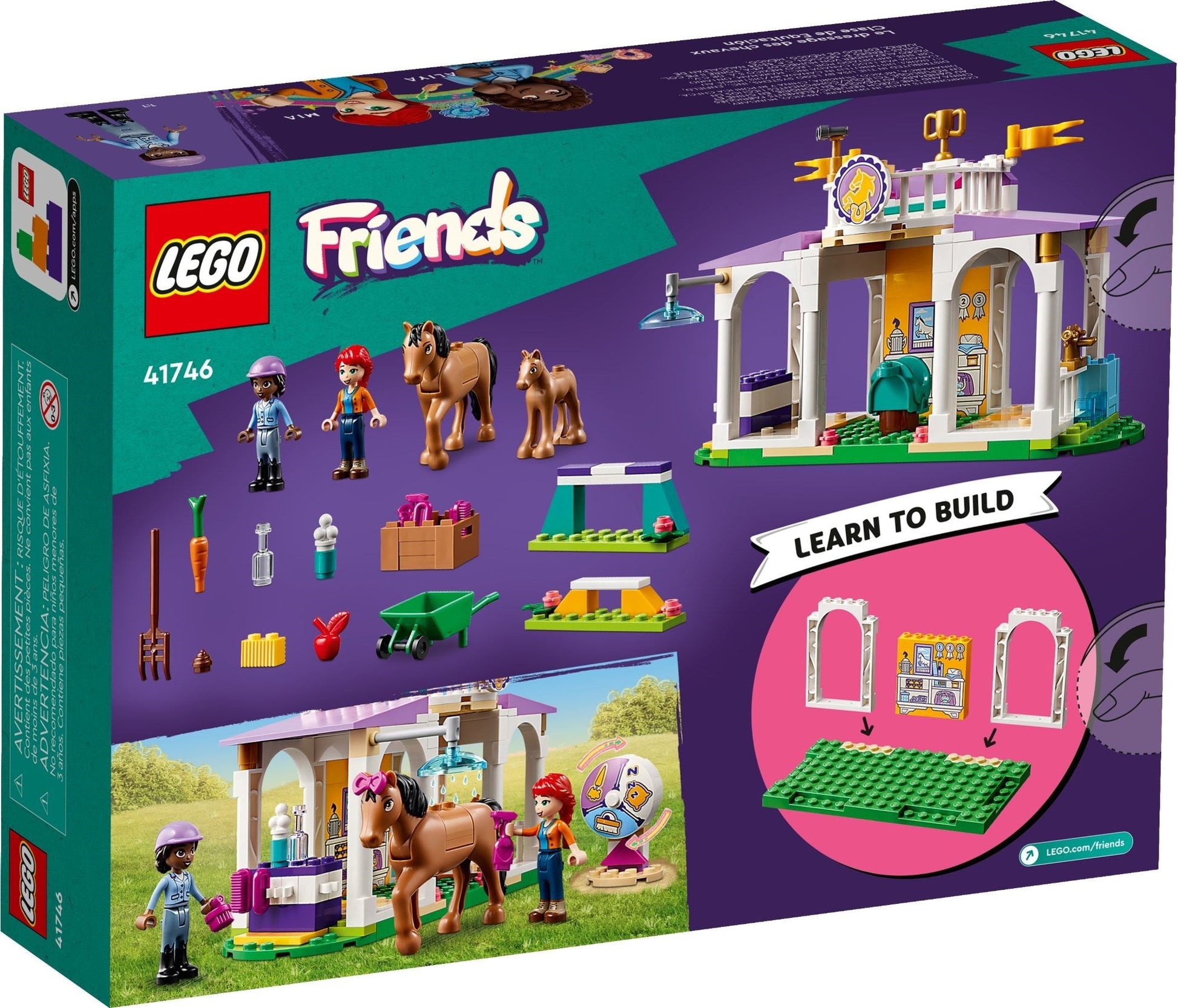 LEGO Friends Series 41746 Riding School- Auzzi Store