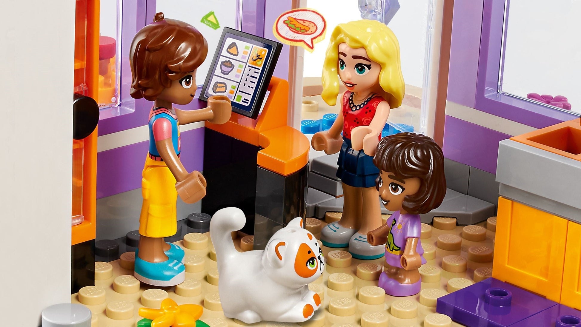 LEGO Friends Series 41747 Heartlake City Community Kitchen- Auzzi Store