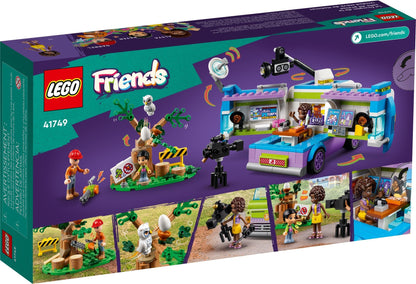 LEGO Friends Series 41749 NEWSROOM VAN- Auzzi Store