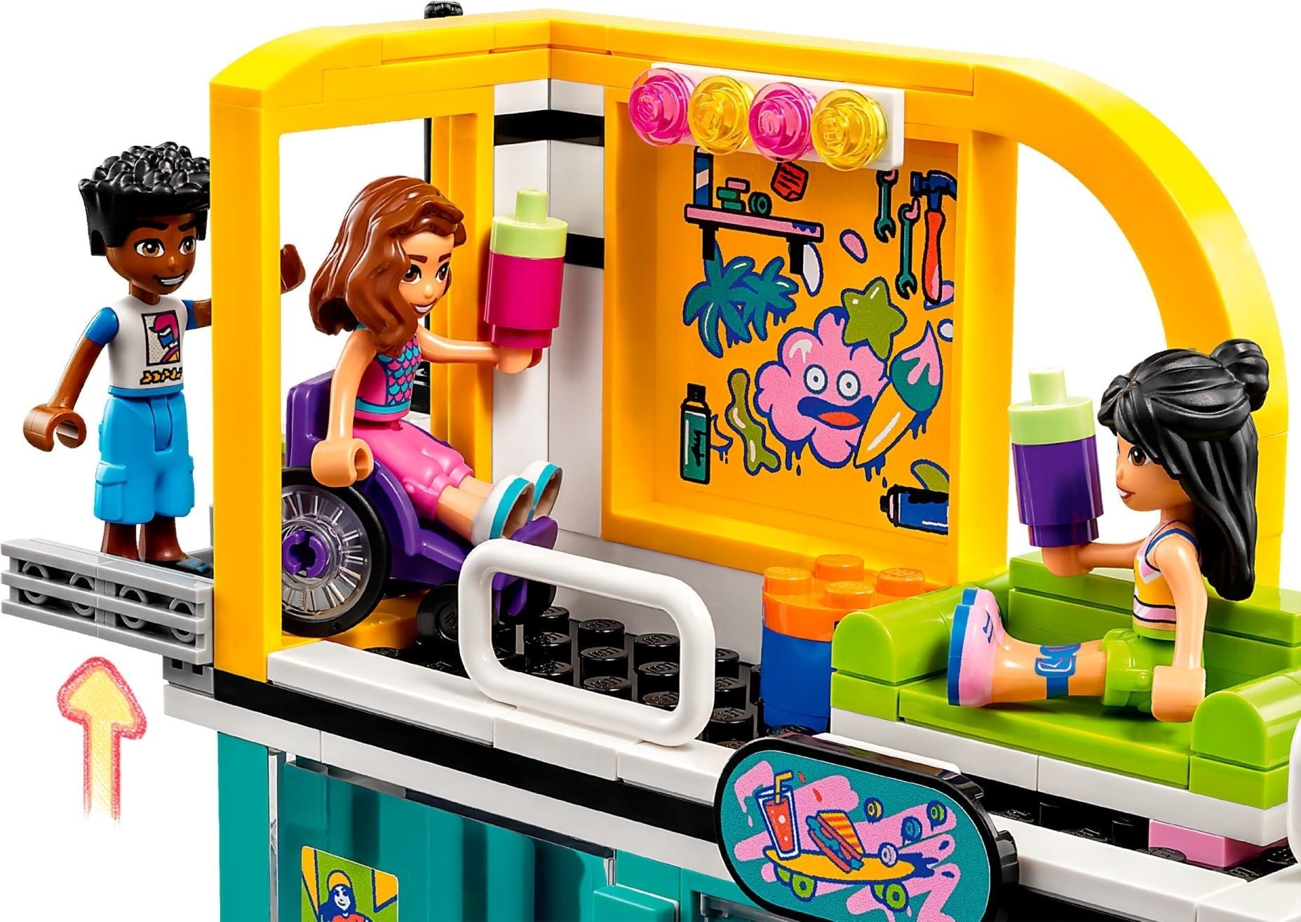 LEGO Friends Series 41751 Skate Park- Auzzi Store