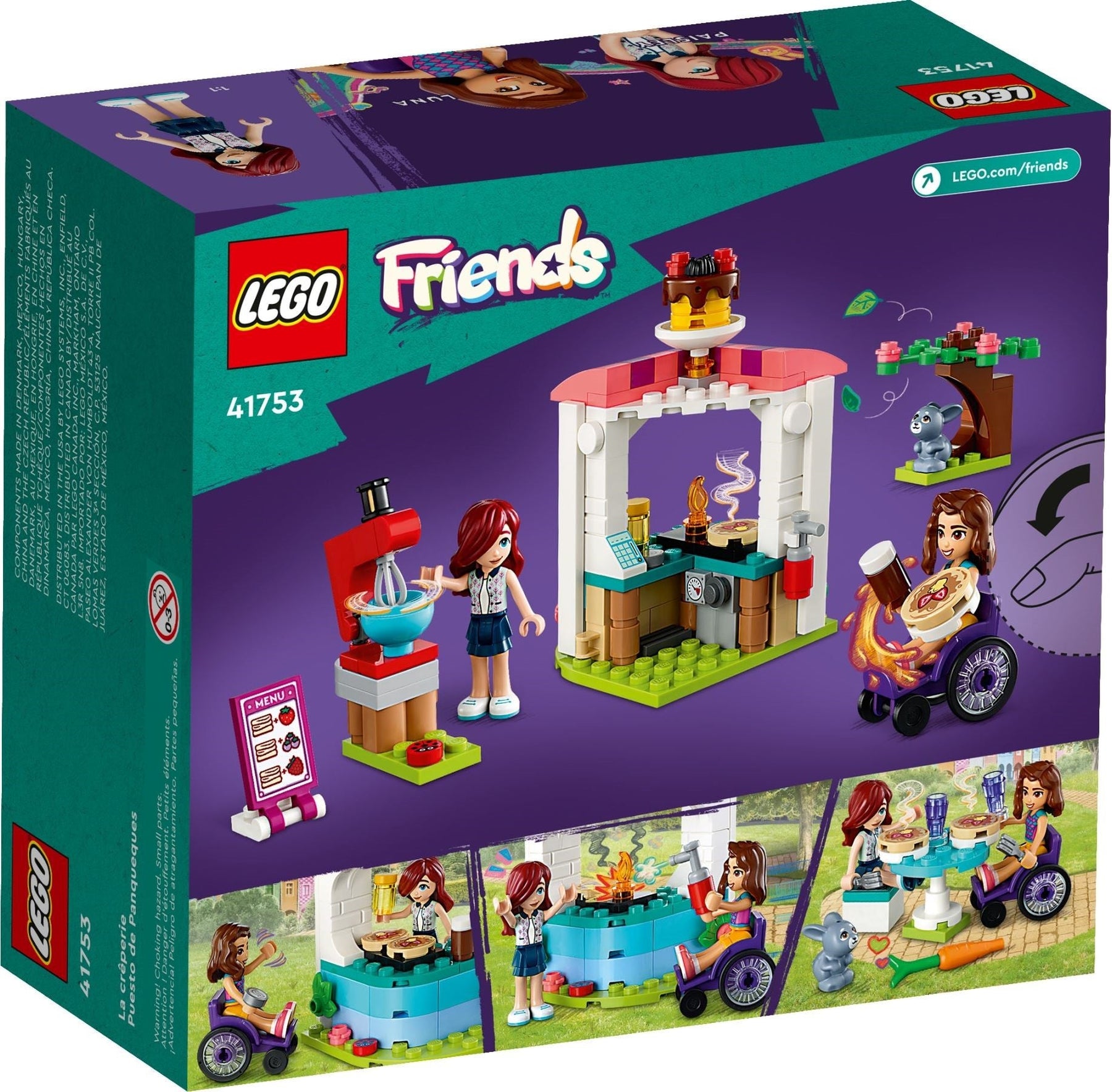 LEGO 41753 Pancake Shop – Delicious Breakfast Playset - SuperSaverAU - view 6