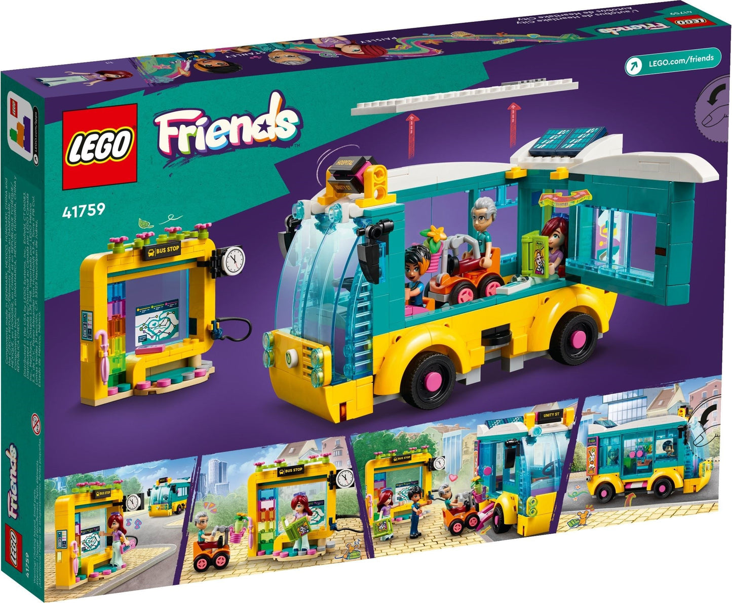 LEGO 41759 Heartlake City Bus – Fun Public Transport Playset