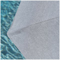 SunVilla Graphite LED Market Umbrella 3M