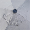 SunVilla Graphite LED Market Umbrella 3M