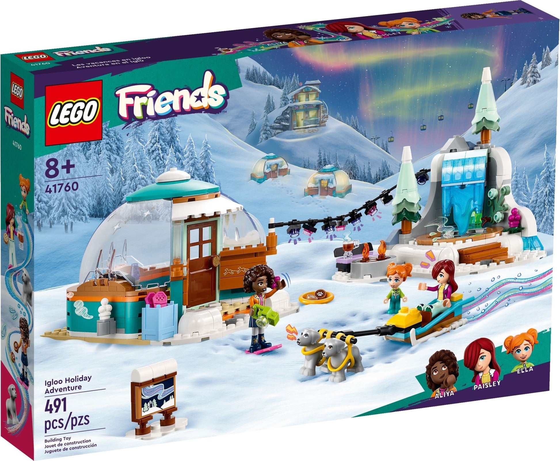LEGO Friends 41760 Igloo Holiday Adventure- Auzzi Store