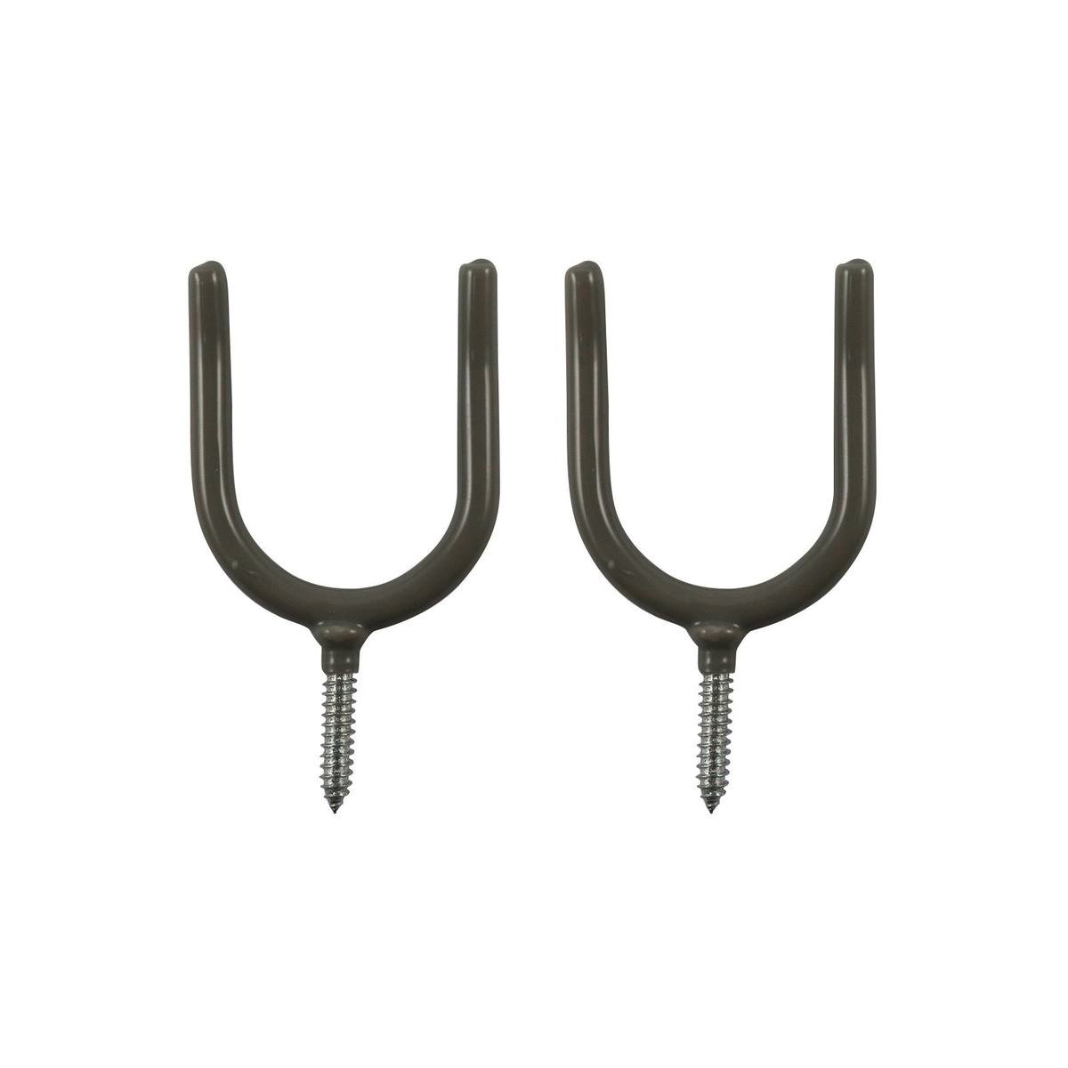 Everhang Garden Tool Storage Hooks - 98mm x 56mm - PVC Coated - 2 Pack - SuperSaverAU - view 1