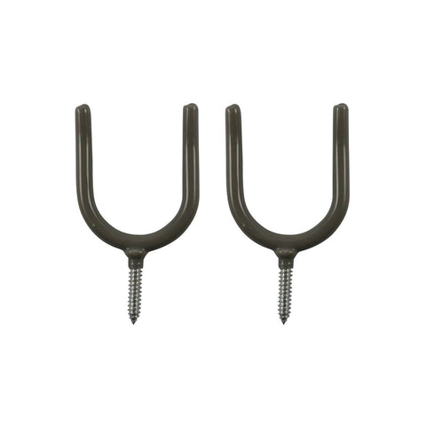 Everhang Garden Tool Storage Hooks - 98mm x 56mm - PVC Coated - 2 Pack - SuperSaverAU - view 1