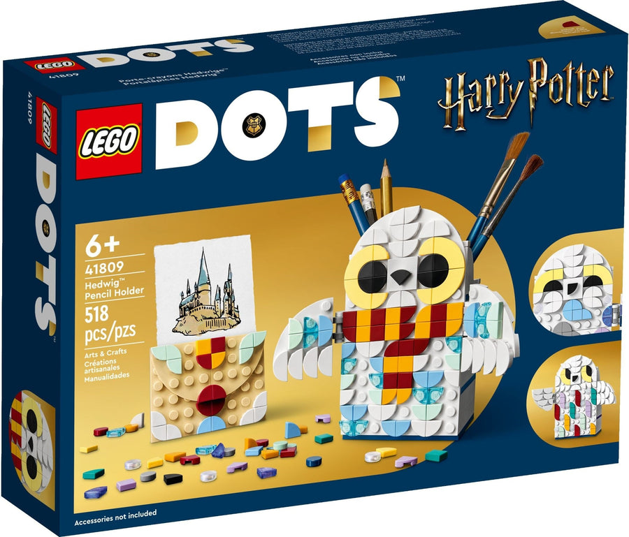 LEGO 41809 Hedwig Pencil Holder Desk Organizer Set - SuperSaverAU - view 1
