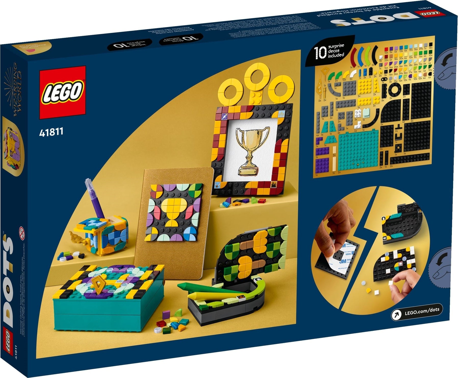 LEGO 41811 Hogwarts Desktop – Magical Harry Potter Organizer - SuperSaverAU - view 7
