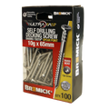 Bremick Ultrafast Stainless Steel 316 T20 Truss Head Screws 100 Pack - 10g x 65mm - Smooth Installation - SuperSaverAU - view 1