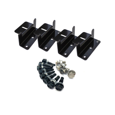 KT Solar Panel Mounting Brackets with 8mm T-Bolt Hole, 4 Pack