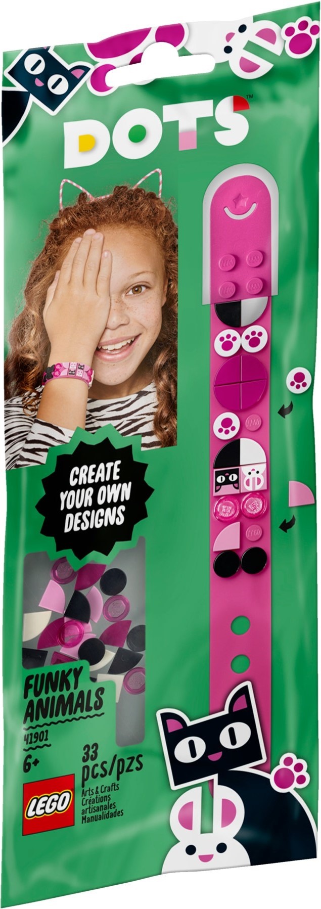 LEGO 41901 Funky Animals Bracelet - DIY Craft Kit - SuperSaverAU - view 1