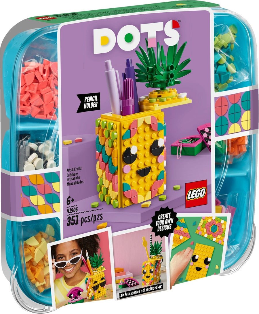 Lego DOTS 41906 Pineapple Pencil Holder - SuperSaverAU - view 1