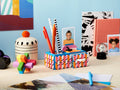 LEGO 41907 DOTS Desk Organizer with Drawer, DIY Craft Set - SuperSaverAU - view 3