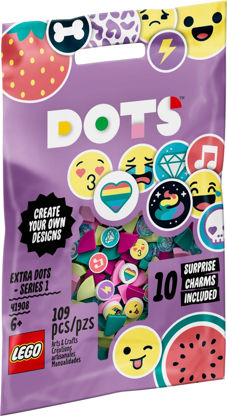 LEGO 41908 Extra DOTS - Series 1: Add Tiles & Boost Creativity - SuperSaverAU - view 1