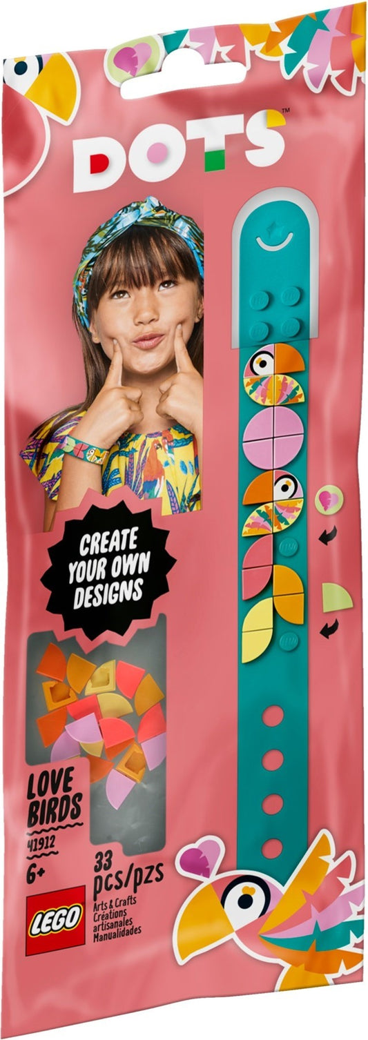 LEGO 41912 Love Birds Bracelet - DIY Kids' Jewelry Making Kit