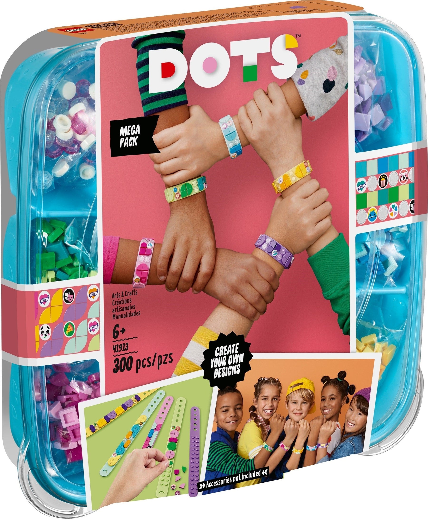LEGO 41913 DOTS Bracelet Mega Pack - DIY Friendship Bracelets - SuperSaverAU - view 1