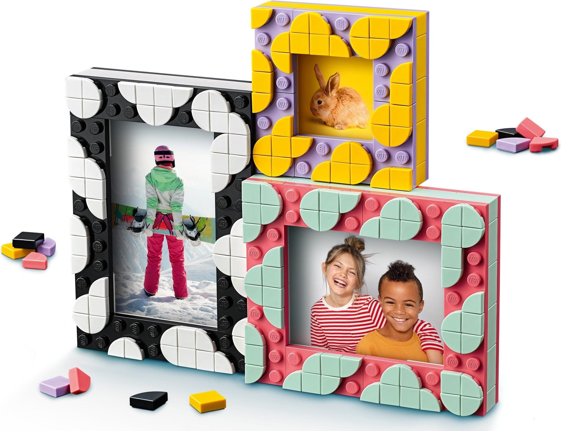 LEGO 41914 DOTS Creative Picture Frames Kit - DIY Photo Frame Set - SuperSaverAU - view 3