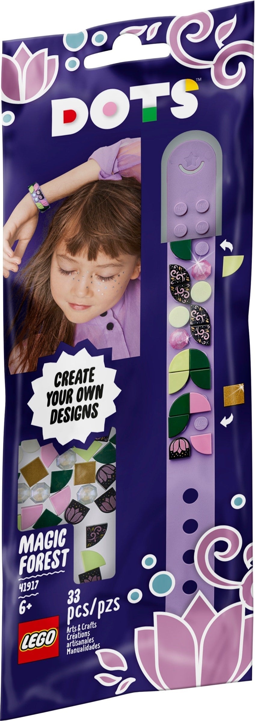 LEGO 41917 DOTS Magic Forest Bracelet - DIY Craft Kit - SuperSaverAU - view 1