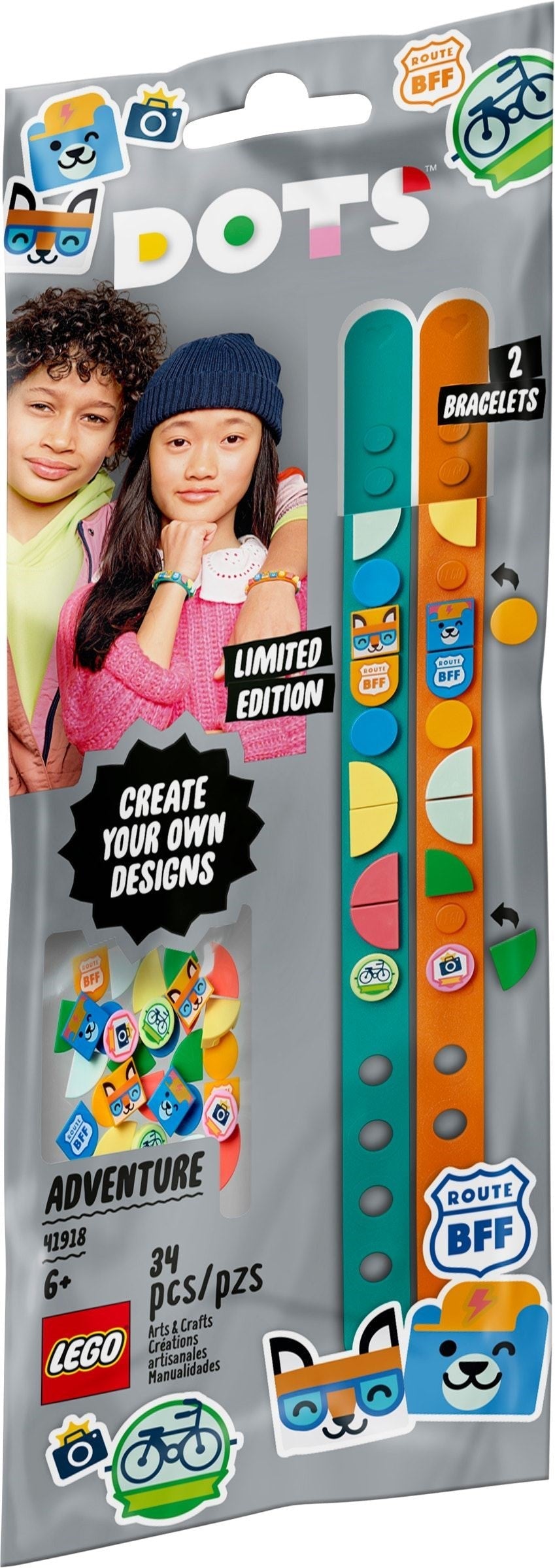 LEGO 41918 Adventure Bracelets - DIY Craft Kit