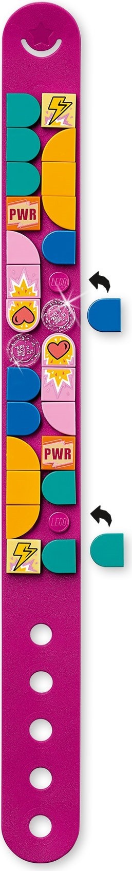 LEGO 41919 DOTS Power Bracelet - DIY Creative Kids Jewelry Kit - SuperSaverAU - view 3
