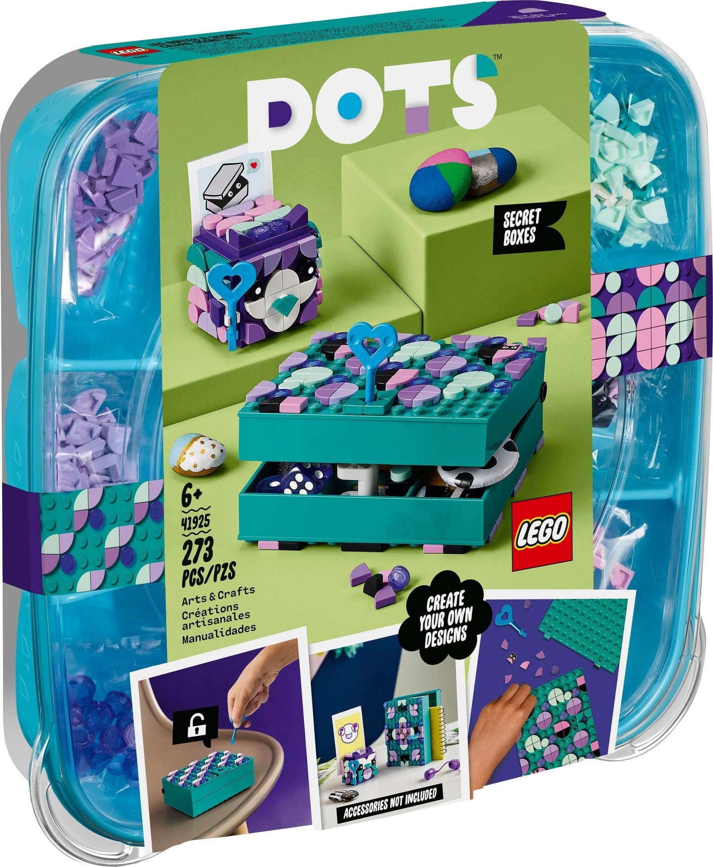 LEGO 41925 Secret Boxes - DIY Craft Kit for Kids