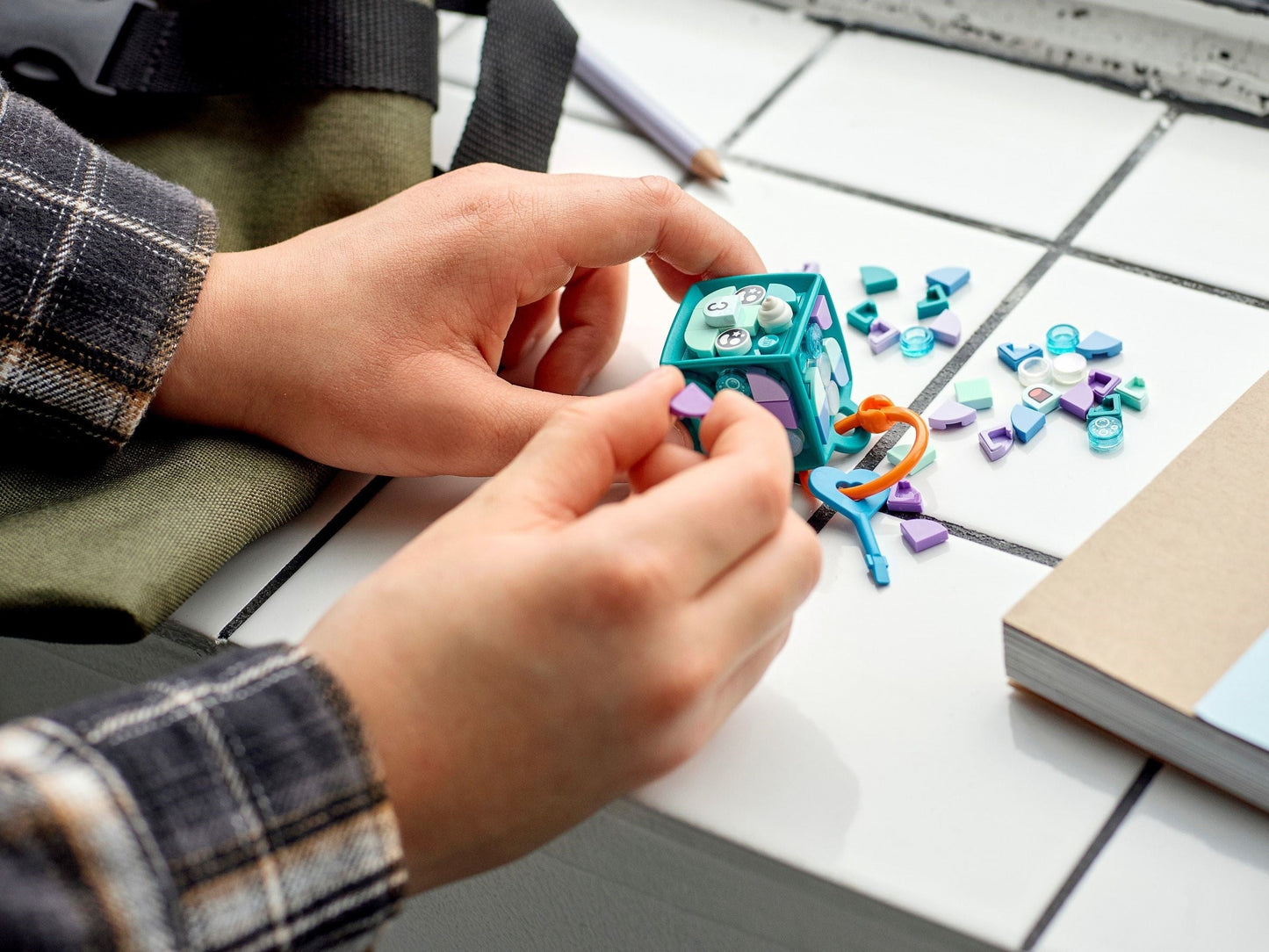 LEGO 41928 Narwhal Bag Tag - Cute DIY Accessory