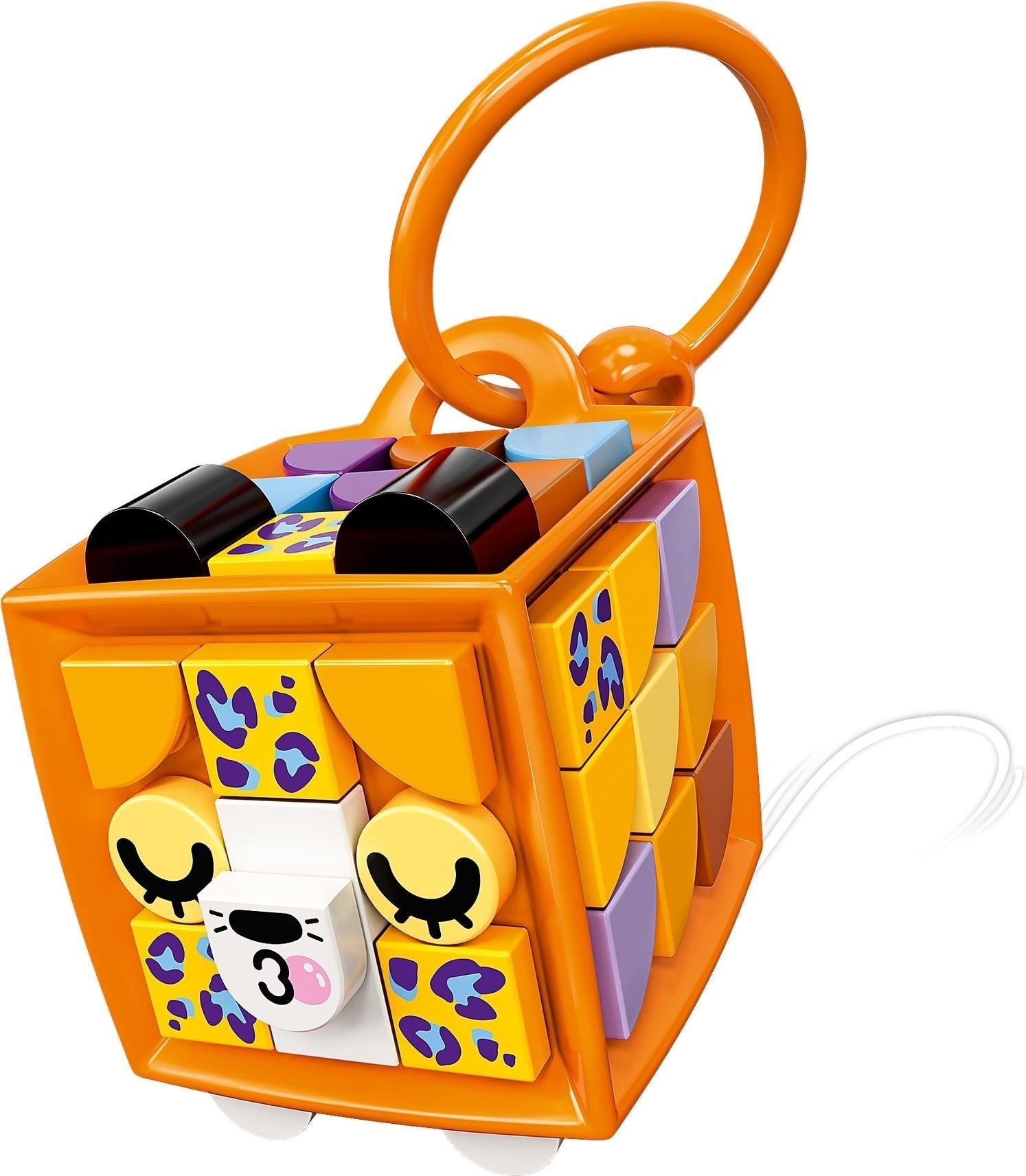 LEGO 41929 DOTS Bag Tag Leopard - Customizable Craft Kit - SuperSaverAU - view 4