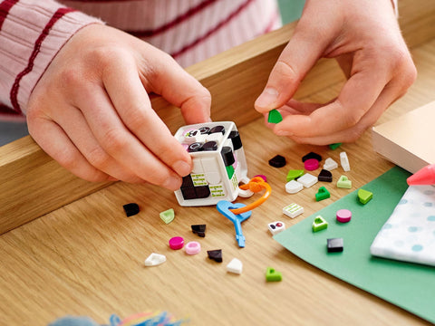 LEGO 41930 DOTS Bag Tag Panda - Customize Your Bag! - SuperSaverAU - view 2