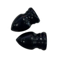 Windoware 16mm Black Curtain Rod Acorn Finial 2 Pack - Elegant Design - Easy Install - SuperSaverAU - view 1