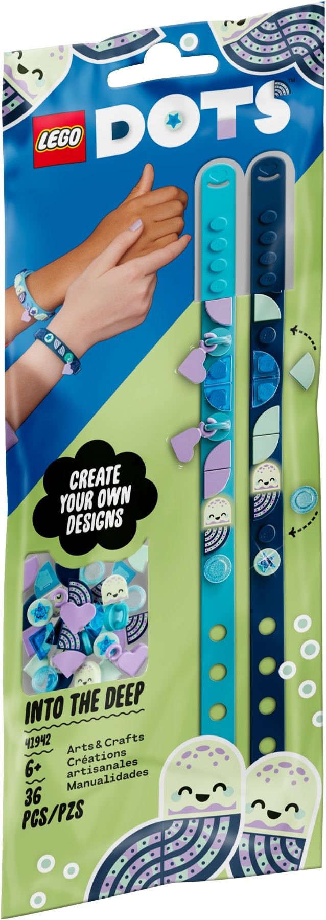 LEGO 41942 DOTS Into the Deep Bracelets with Charms - SuperSaverAU - view 1