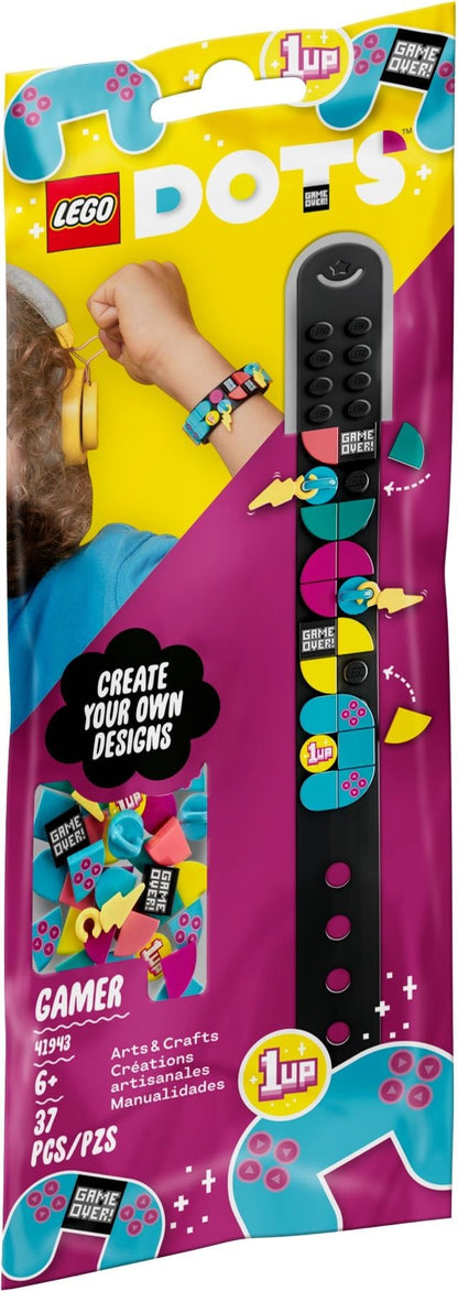 LEGO 41943 Gamer Bracelet: Customizable Charms & Retro Tiles