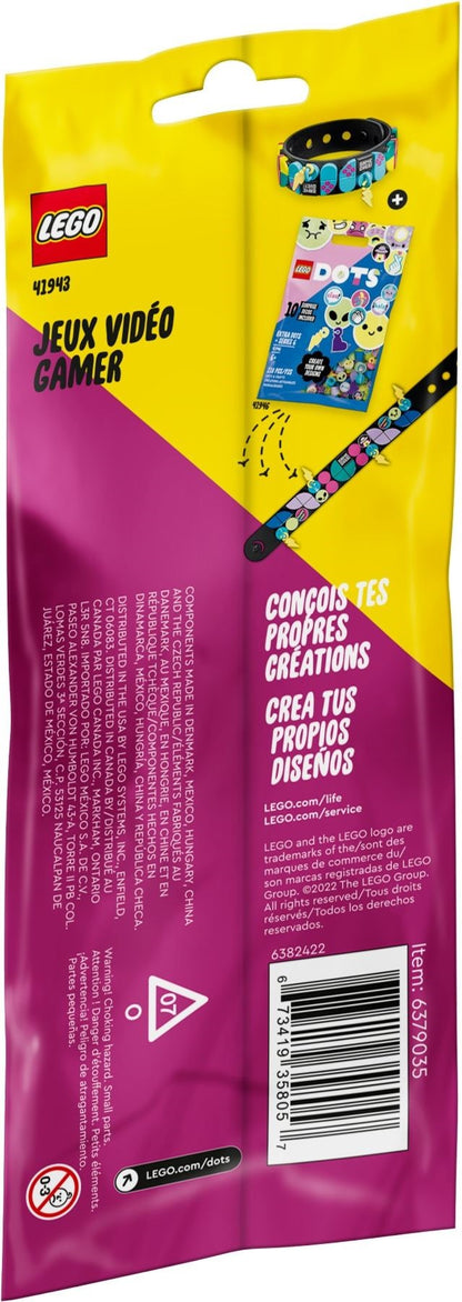 LEGO 41943 Gamer Bracelet: Customizable Charms & Retro Tiles