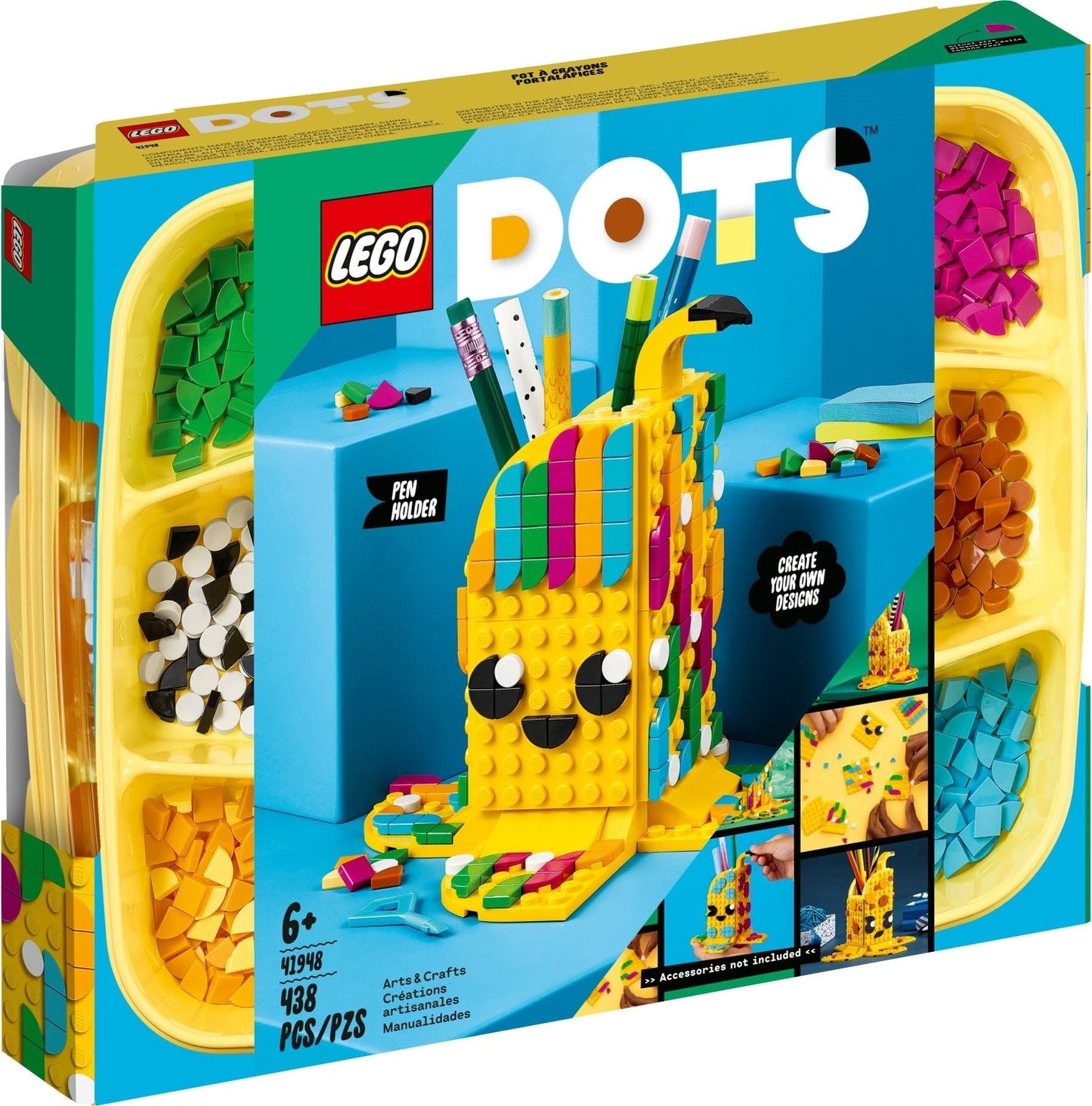 LEGO Dots Series 41948 Cute Banana Pen Holder- Auzzi Store