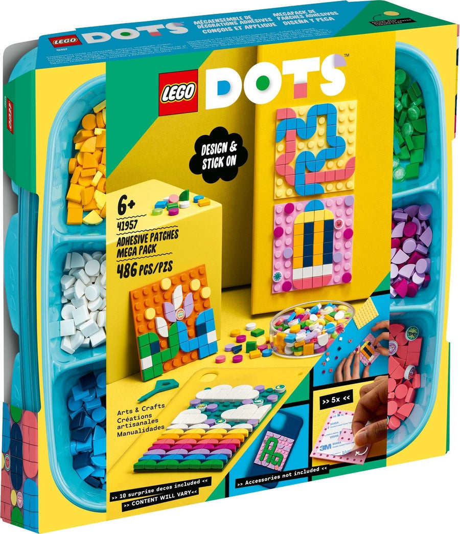 LEGO DOTS 41957 Adhesive Patches Mega Pack- Auzzi Store