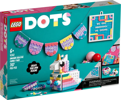LEGO DOTS 41962 Unicorn Creative Family Pack- Auzzi Store