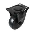 Easyroll 100mm Black PVC Castor 100kg Indoor Outdoor