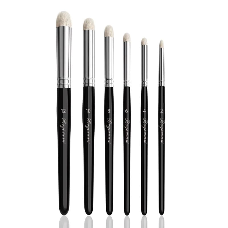 Professional Wool Dry Brush Set - 6 Sizes